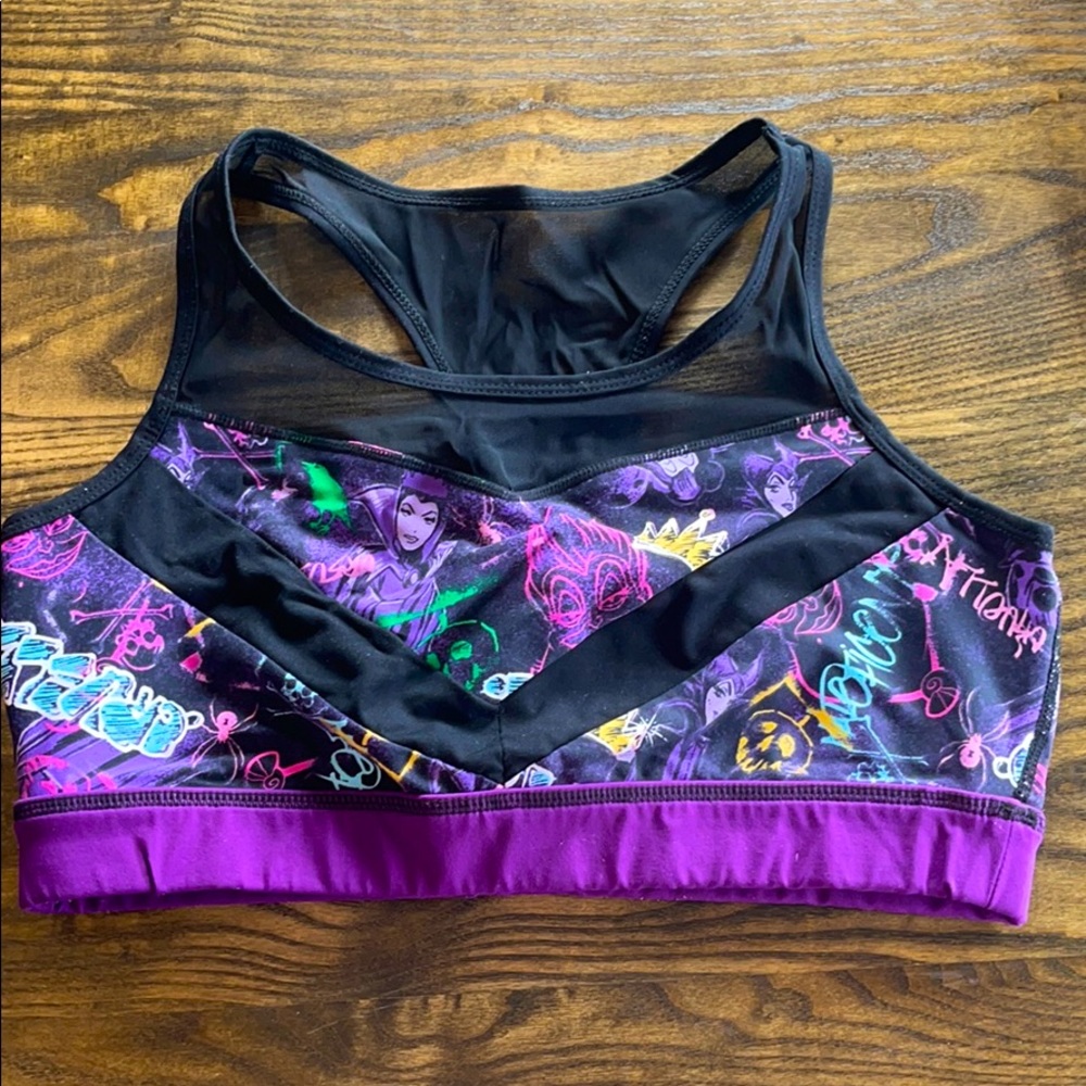 Disney Villains Sports Bra